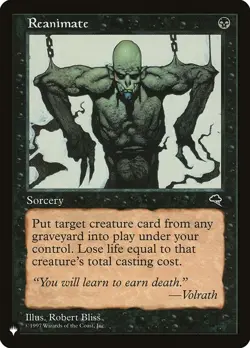 Reanimate X1-NM/M- The List - Image 2