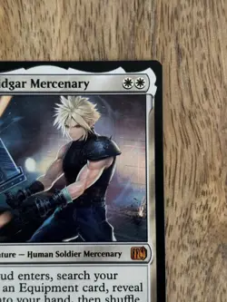 Cloud Midgar Mercenary Magic The Gathering Final Fantasy Card NM+ - Image 5