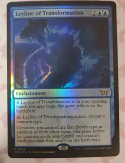 Leyline of Transformation FOIL Duskmourn MTG NM - Image 1