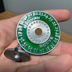 Magic The Gathering Reaper Miniatures Scrye Life Counter Crystal Ball hand 1995 - Image 4