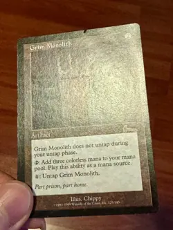 Grim Monolith / Urza's Legacy / Artifact / MP - Image 3