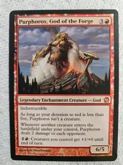 Enchantment Creature Purphoros, God of the Forge Mythic Regular - Image 1