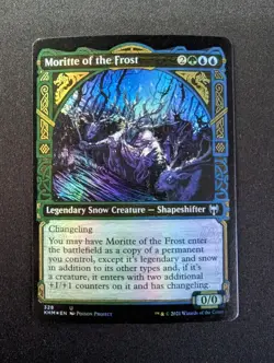 MORITTE OF THE FROST FOIL #328 Kaldheim Collectors MTG - Image 1