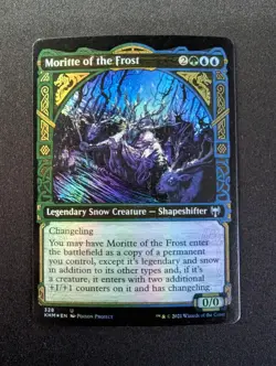 MORITTE OF THE FROST FOIL #328 Kaldheim Collectors MTG - Image 3