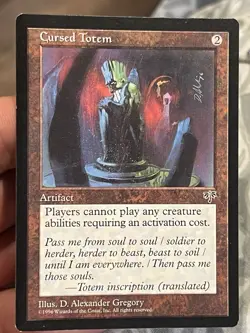 Cursed Totem [Mirage] Very Lightly Played - Image 12