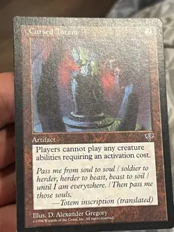 Cursed Totem [Mirage] Very Lightly Played - Image 13