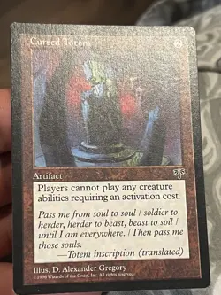 Cursed Totem [Mirage] Very Lightly Played - Image 15