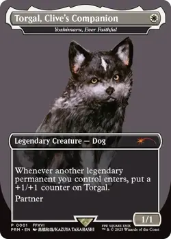 Torgal, Clive's Companion - Yoshimaru, Ever Faithful (MagicCon: Las Vegas 2025) MagicFest Cards Regular - Image 1