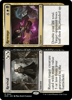 Revival and Revenge FOIL Ravnica Remastered PLD Sorcery Rare MAGIC CARD ABUGames - Image 2