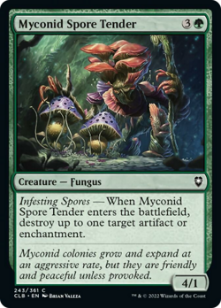 Myconid Spore Tender FOIL Commander Legends: Battle for Baldur's Gate MINT - Image 2