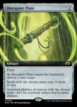 Disruptor Flute- Modern Horizons 3  Extended Art Foil MTG-NM - Image 2