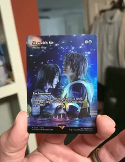 Stay with Me - Rhystic Study (Showcase) Final Fantasy: Through the Ages Foil - Image 1