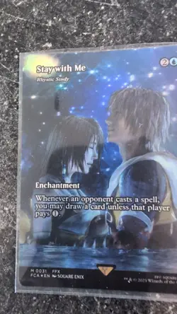 Stay with Me - Rhystic Study (Showcase) Final Fantasy: Through the Ages Foil - Image 2