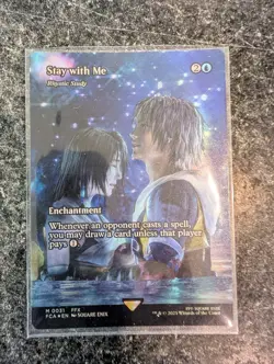 Stay with Me - Rhystic Study (Showcase) Final Fantasy: Through the Ages Foil - Image 6