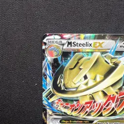 Pokemon TCG M Steelix EX XY Steam Siege Ultra Holo Rare Card 68/114 NM Condition - Image 2