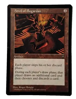 Anvil of Bogardan Visions Rare NM MTG: Magic the Gathering - Image 1
