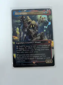 Vivi Ornitier Borderless Foil Final Fantasy Special Guest MTG NM Nice! - Image 4