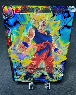 SS Son Goku the Legend Personified Gold Stamped Foil Dragon Ball Super Card NM - Image 1