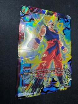 SS Son Goku the Legend Personified Gold Stamped Foil Dragon Ball Super Card NM - Image 3