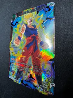 SS Son Goku the Legend Personified Gold Stamped Foil Dragon Ball Super Card NM - Image 4