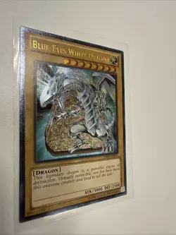 YuGiOh Blue-Eyes White Dragon YSKR-EN001 Ultimate Rare Unlimited VLP - Image 2