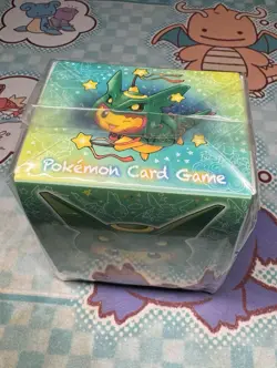 Pokémon Card SEALED Pikachu in the Rayquaza Poncho SLEEVES AND CARD BOX ONLY - Image 6