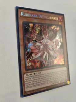 Kurikara Divincarnate BLTR-EN079 Secret Rare Yugioh Card 1st Edition Near Mint - Image 2