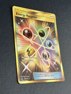 Energy Recycler - 143/131 - Pokemon Forbidden Light Sun Moon Secret Card NM - Image 3