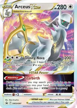 Arceus VSTAR SWSH307 SWSH: Sword & Shield Promo Cards Holo - Image 1