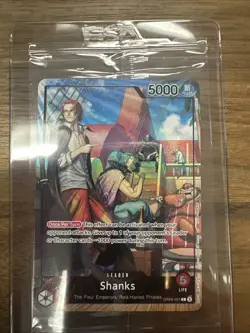 One Piece SHANKS OP09-001 - Promo Card PSA July 2025 SEALED - Image 1