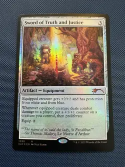 MTG Sword of Truth and Justice - Secret Lair Drop Series(SLD) NM Foil - Image 1