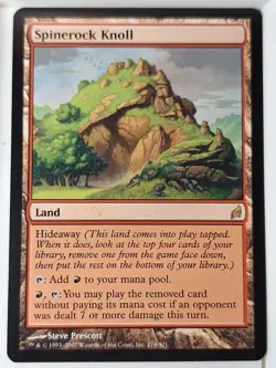 Spinerock Knoll - Lorwyn - Magic the Gathering MTG Nice! - Image 1
