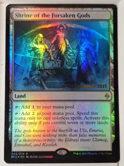 Shrine of the Forsaken Gods - Prerelease Foil - Magic the Gathering MTG Nice! - Image 1