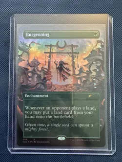 MTG Burgeoning (Borderless) Secret Lair Drop NM Foil - Image 3