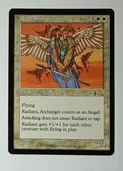 Magic the Gathering * MTG * 1 x Radiant Archangel * Urza's Legacy * Ungraded - Image 1