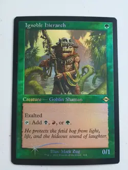 Magic the Gathering Ignoble Hierarch MH2 Foil 414 MTG NM - Image 1