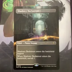 MTG Shadowy Backstreet Magic: The Gathering Murders at Karlov Manor Rare #0330 - Image 1