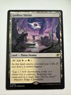 Godless Shrine EOE 254 NM MTG In Hand - Image 1