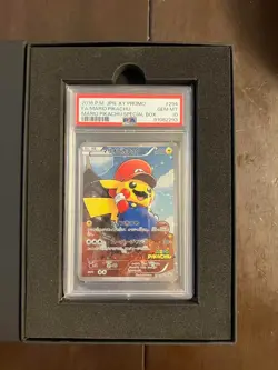 [PSA10] Mario Pikachu 294/XY-P Pokemon Card Japan - Image 2