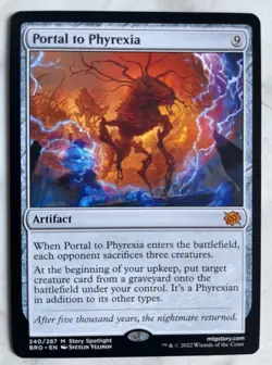 MTG-Portal to Phyrexia The Brothers' War Non Foil Mythic Card 240/287 Pack Fresh - Image 1