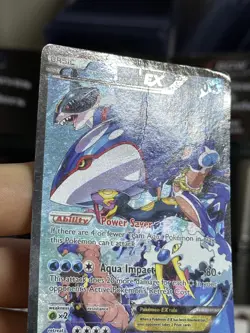 Team Aqua's Kyogre EX 6/34 Double Crisis 2015 Rare Holo PokÃ©mon Card TCG - Image 7