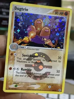 Dugtrio 22/112 EX FireRed LeafGreen 2004 Reverse Diglett 61/112 Pokémon Card TCG - Image 5