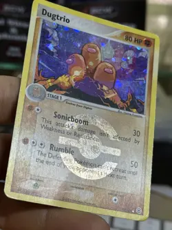Dugtrio 22/112 EX FireRed LeafGreen 2004 Reverse Diglett 61/112 Pokémon Card TCG - Image 7