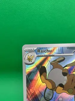 PokÃ©mon TCG Raichu Holo Card 211/193 Sv02: Paldea Evolved NM - Image 2