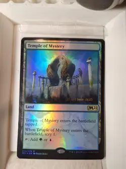 Temple of Mystery - SEALED FOIL - Prerelease Promo - Magic the Gathering MTG - Image 1