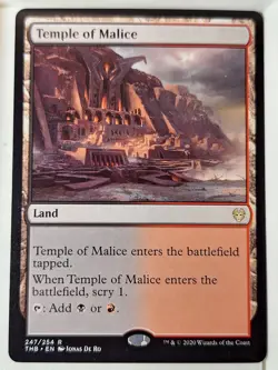 Temple of Malice - Theros: Beyond Death - Magic the Gathering MTG Nice! - Image 1
