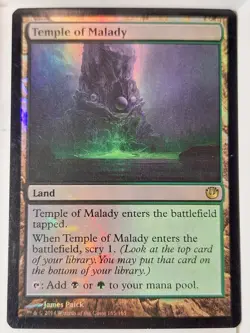 Temple of Malady - FOIL - Journey into Nyx - Magic the Gathering MTG Nice! - Image 1