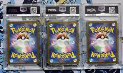 Bulbasaur Charmander Squirtle 168/165 PSA 10 Sequential Set 151 Pokémon Card UK - Image 5