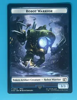 Mtg Emblem - Sephiroth, One-Winged Angel-Robot Warrior (0012) Double-Sided - Image 2