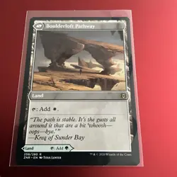 MTG 1x Branchloft Boulderloft Pathway Zendikar Rising Magic Gathering x1 NM - Image 1